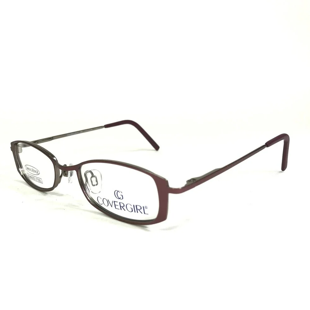Covergirl Eyeglasses Frames CG0328 986 Gray Pink Rectangular Full Rim 46-18-130